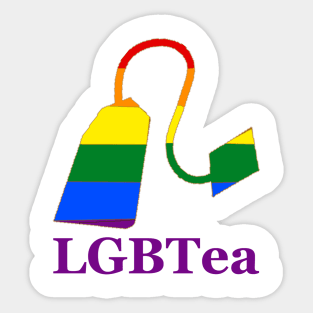 LGBTea Sticker